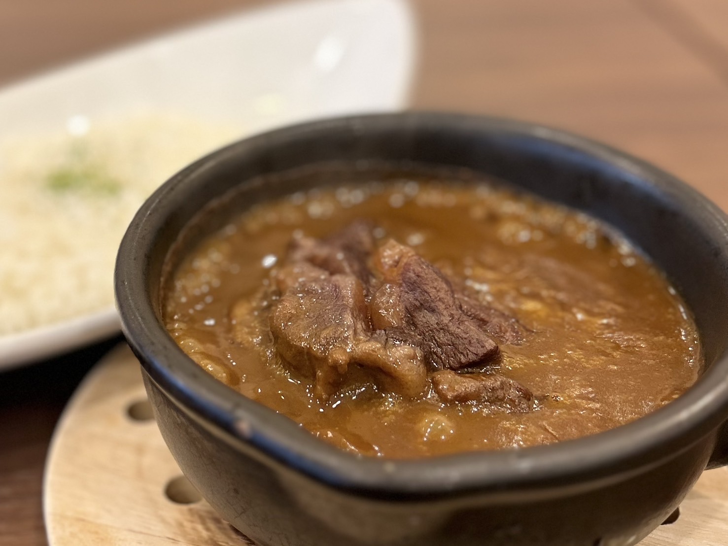 京の肉赤ワイン煮込みビーフカレー